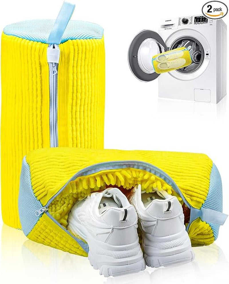 Premium Mesh Laundry Shoe Washing Bag - Safeguard Your Footwear in the Washing Machine