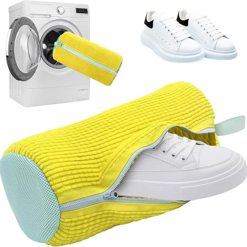 Premium Mesh Laundry Shoe Washing Bag - Safeguard Your Footwear in the Washing Machine