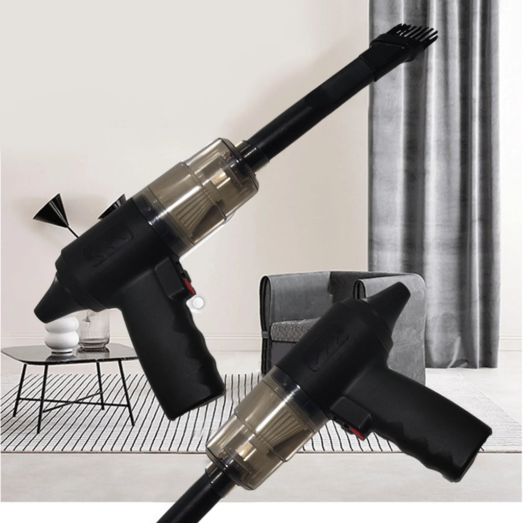 Powerful Cordless Handheld Car Vacuum Cleaner - 120W Suction, USB Portable Mini Dust Buster for Effortless Cleaning