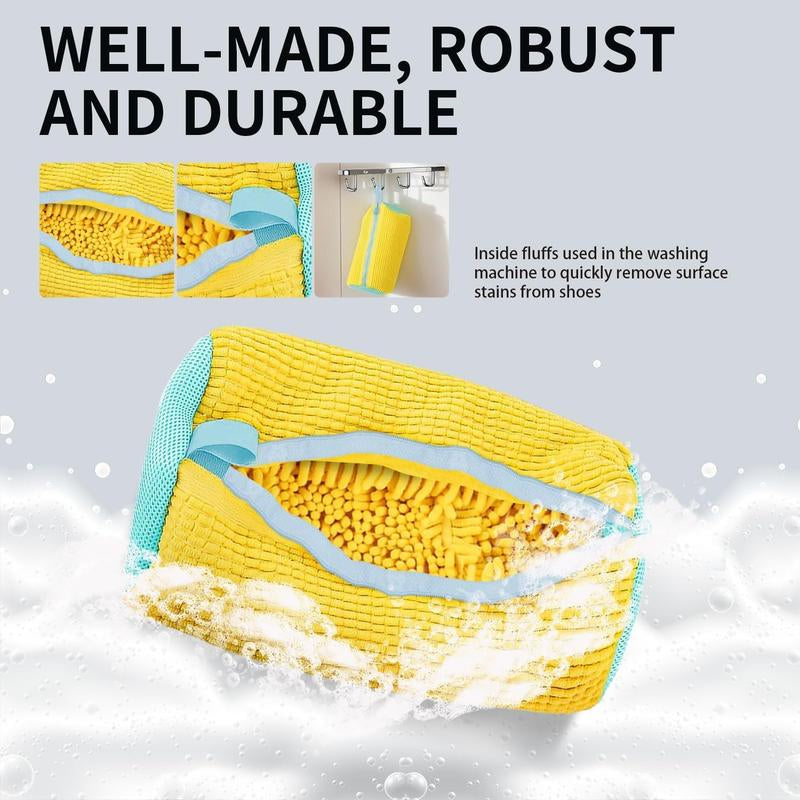 Premium Mesh Laundry Shoe Washing Bag - Safeguard Your Footwear in the Washing Machine