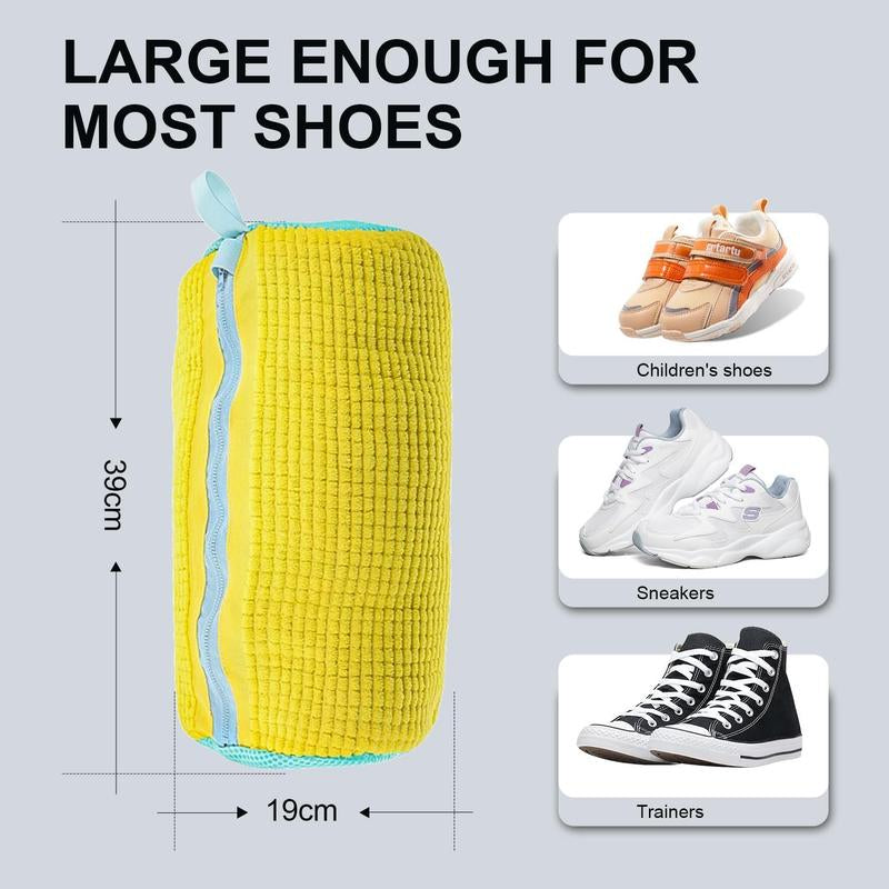 Premium Mesh Laundry Shoe Washing Bag - Safeguard Your Footwear in the Washing Machine