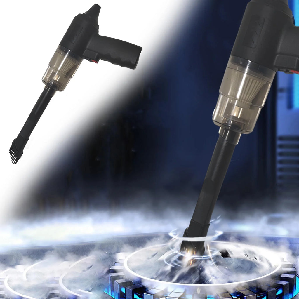 Powerful Cordless Handheld Car Vacuum Cleaner - 120W Suction, USB Portable Mini Dust Buster for Effortless Cleaning