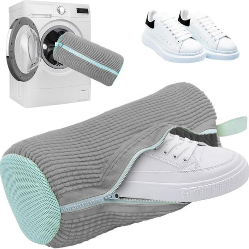 Premium Mesh Laundry Shoe Washing Bag - Safeguard Your Footwear in the Washing Machine